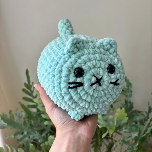 Mint Glitter Cat